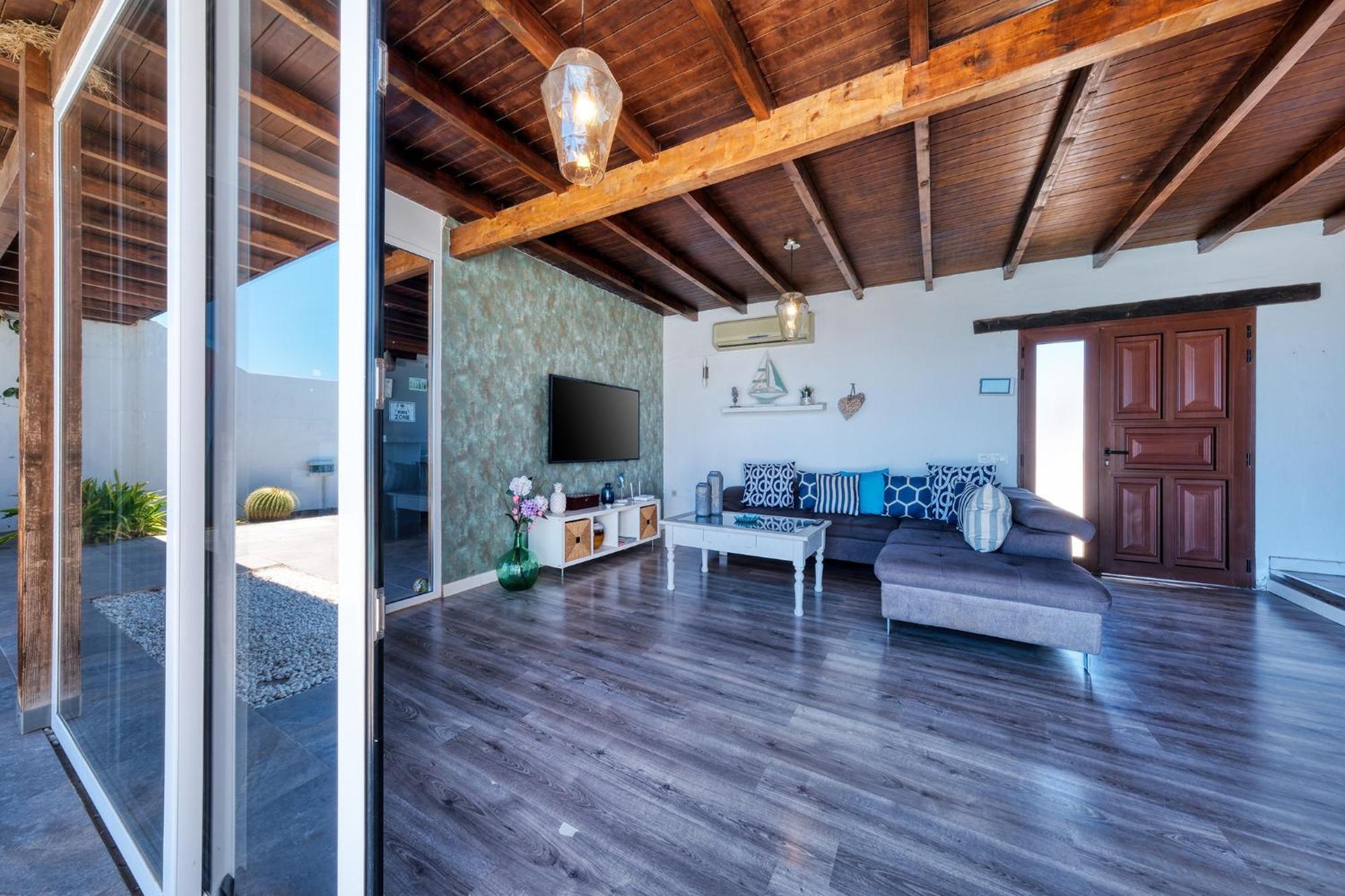 Villa Macher Piscina Y Bar Piscina Tías Eksteriør billede